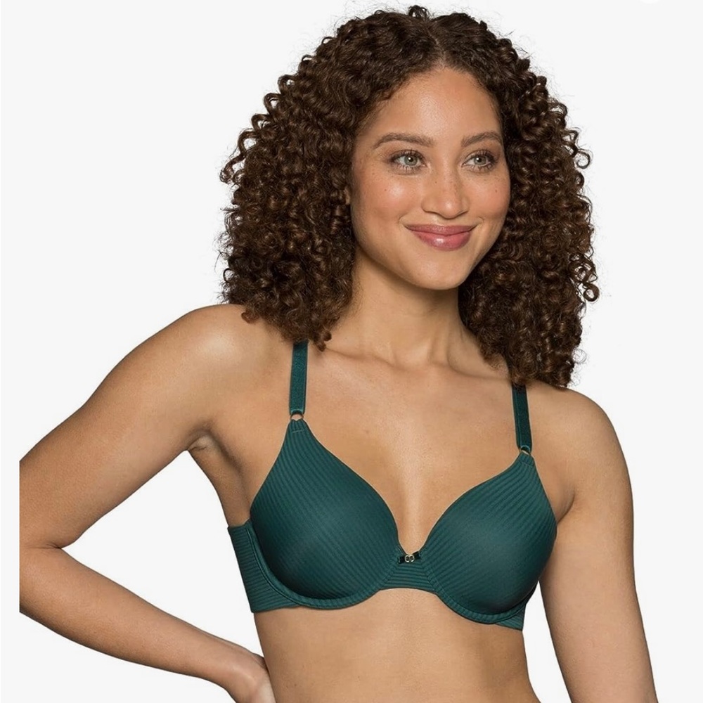 Vanity Fair ~ Women's Bra Radiant Smoothing Underwire Padded Beige ~ 40C